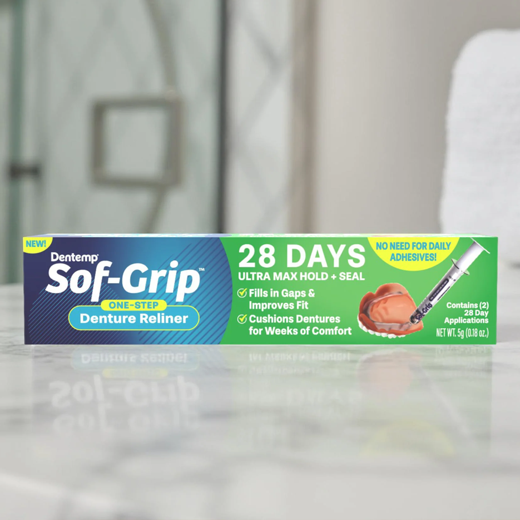 Introducing Sof-Grip: The One-Step Denture Reliner