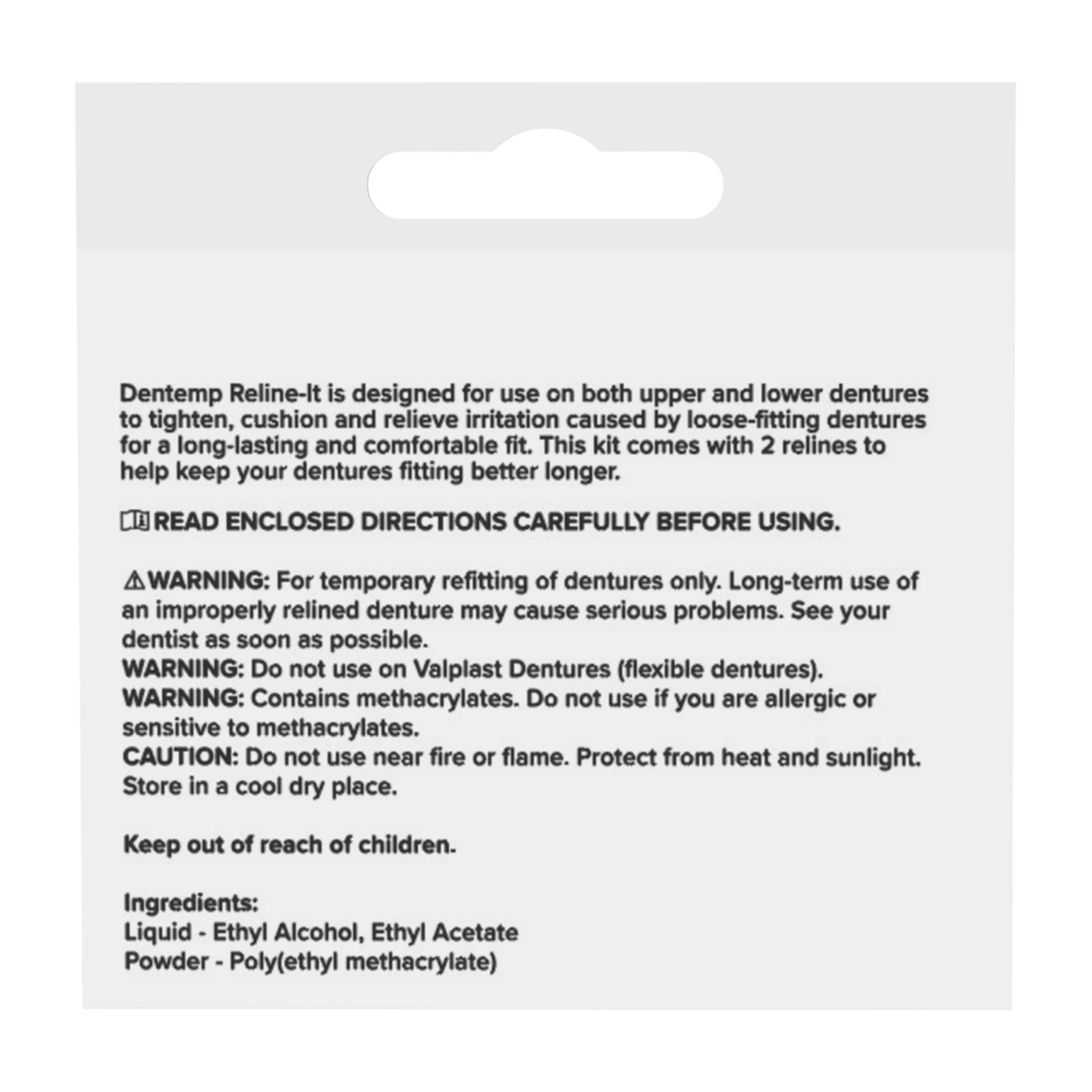 Dentemp Reline - It - Dentemp