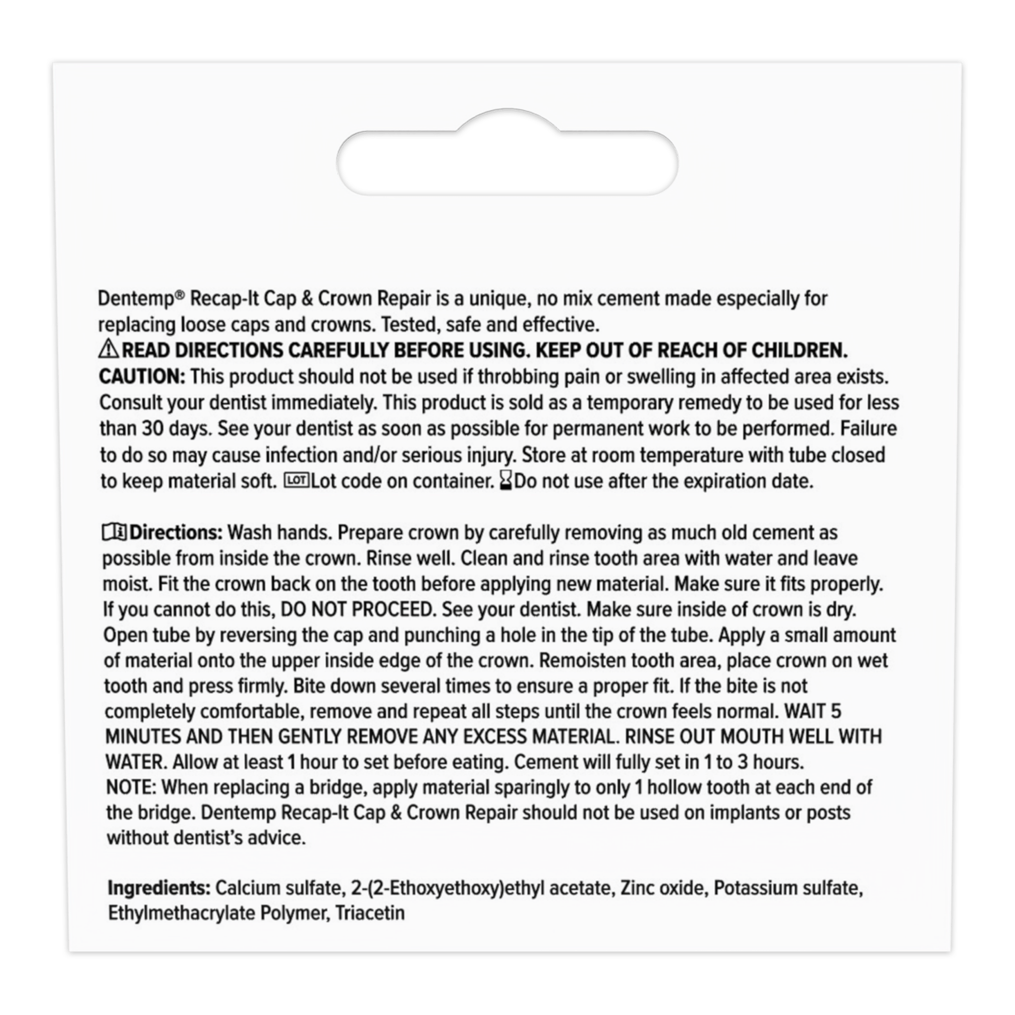 Dentemp Recap - It - Dentemp