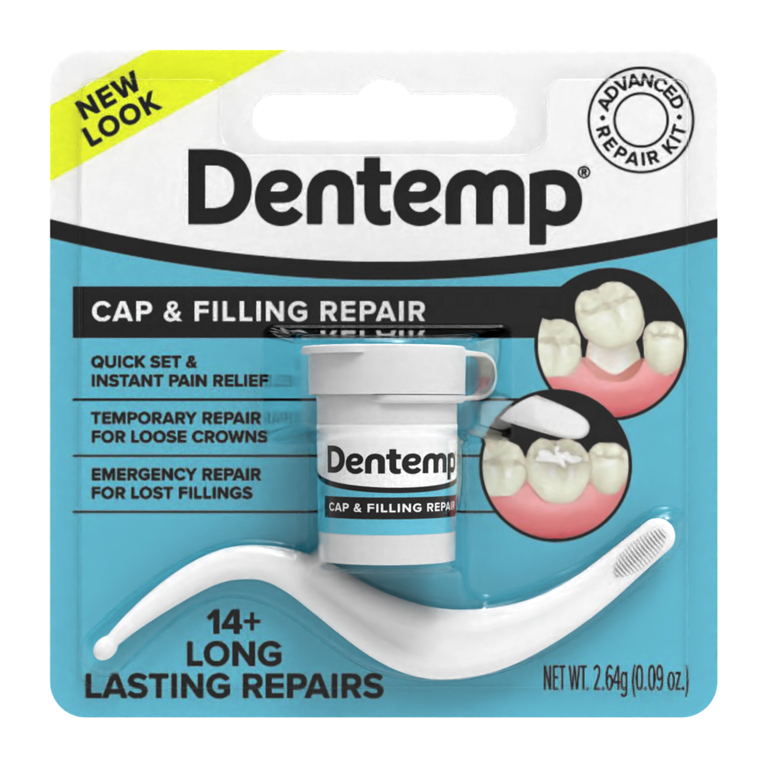 Dentemp Cap + Filling Repair