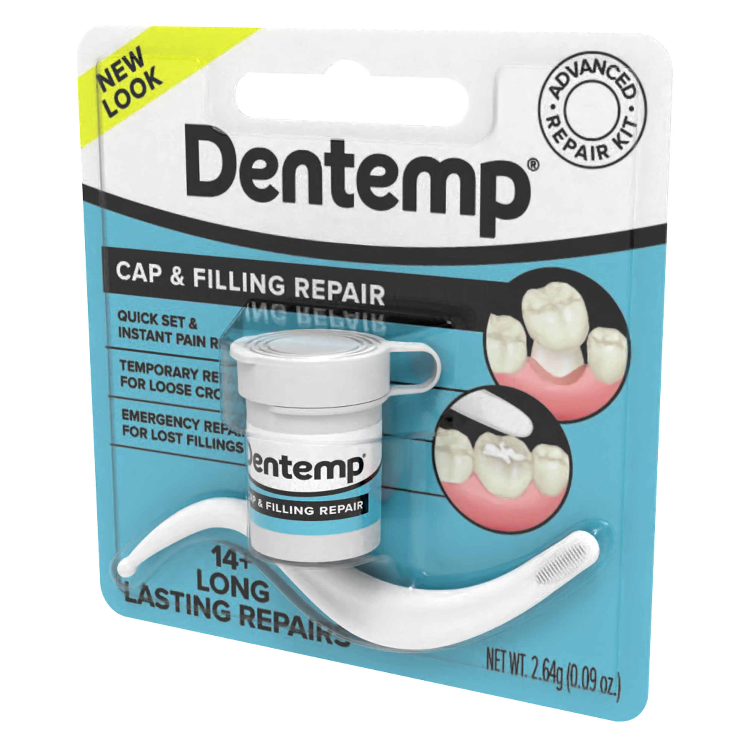 Dentemp Cap + Filling Repair